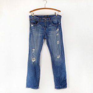 Lucky Brand Sienna Tomboy distressed jeans 6/28R